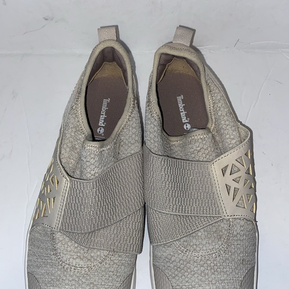 New Timberland Women's Boltero Slip on Trainers Oatmeal TBOA1ID2) Size US 8.5 - Picture 8 of 12